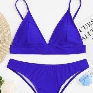 Shein Bright Blue Bikini